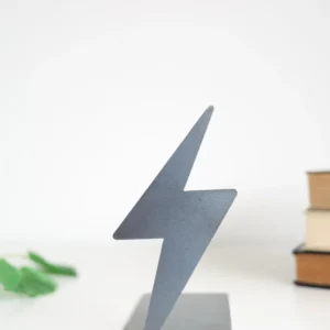 Lightening Bolt Bookend