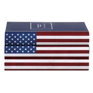 American Flag U.S. History Book Set