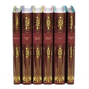 Jane Austen Deep Red Love Book Set | Limited Edition